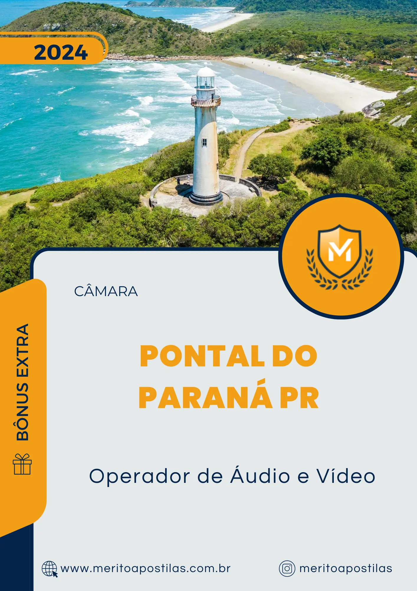 Apostila Operador de Áudio e Vídeo Câmara de Pontal do Paraná PR 2024