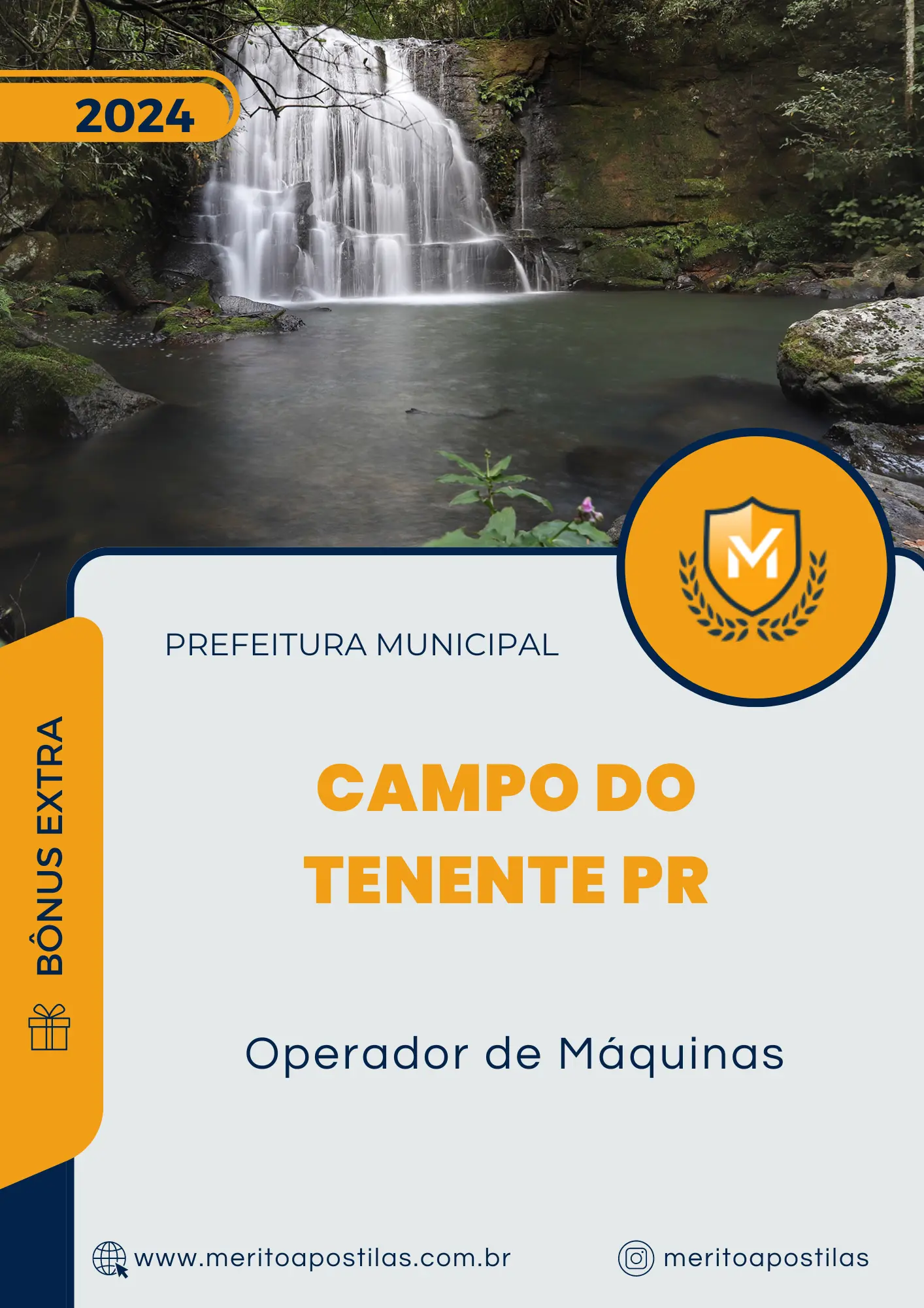 Apostila Operador de Máquinas Prefeitura de Campo do Tenente PR 2024
