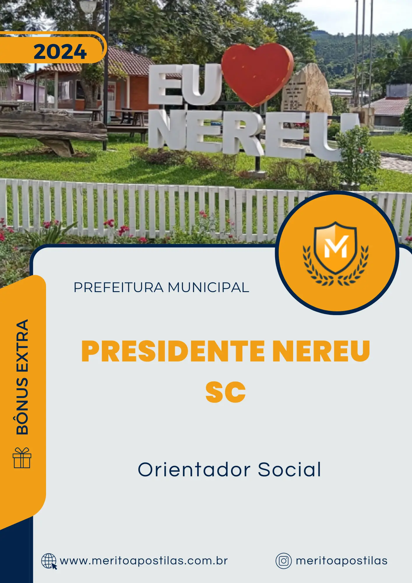 Apostila Orientador Social Prefeitura de Presidente Nereu SC 2024