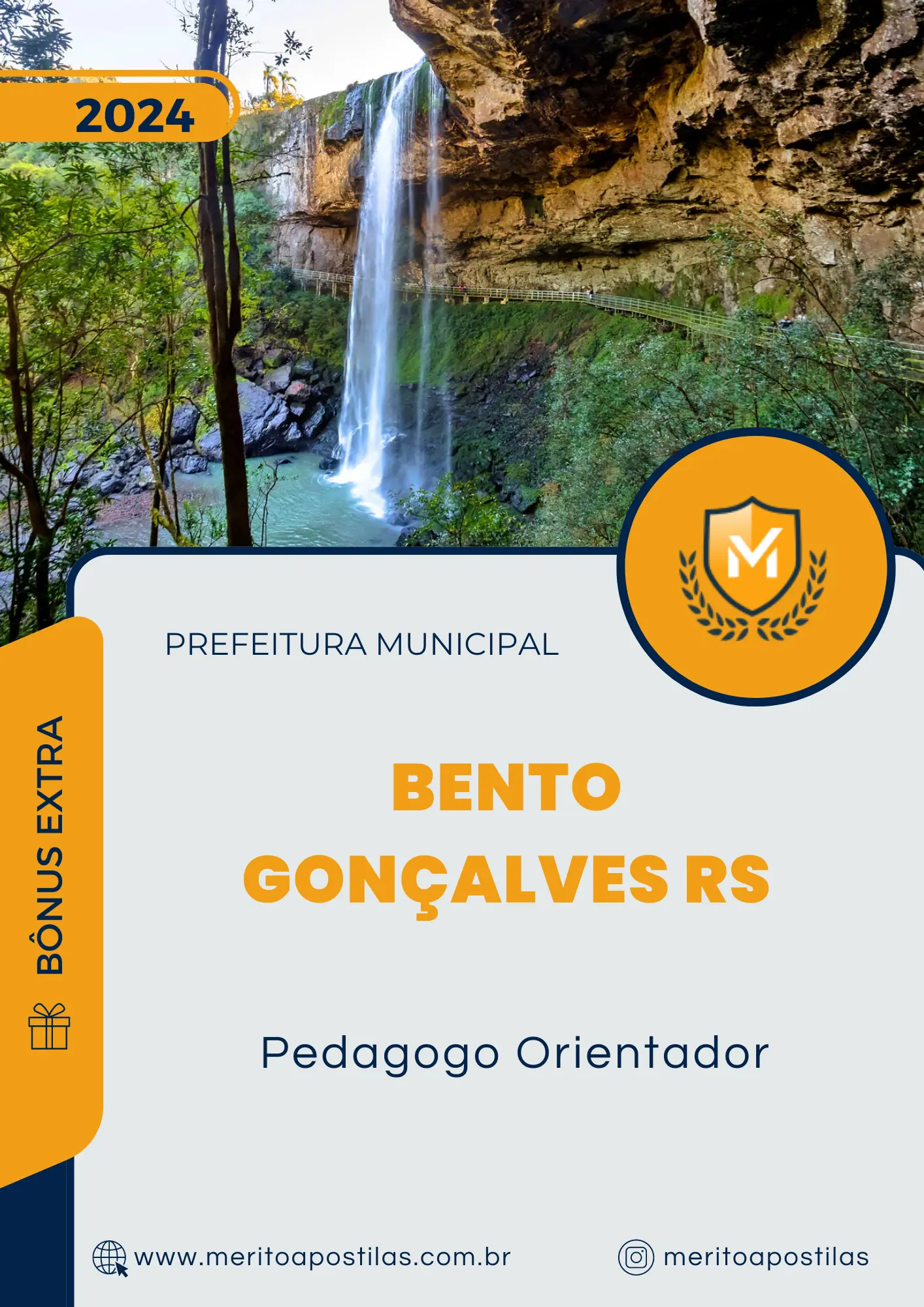 Apostila Pedagogo Orientador Prefeitura de Bento Gonçalves RS 2024