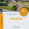 Apostila Psicólogo Prefeitura de Tarumã SP 2024