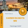 Apostila Psicólogo NASF Prefeitura de Carmo da Mata MG 2024