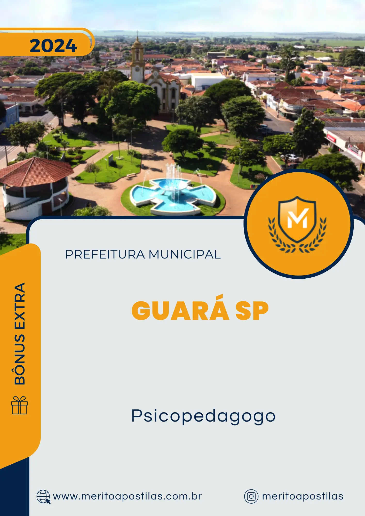Apostila Psicopedagogo Prefeitura de Guará SP 2024