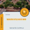 Apostila Servente Contínuo Câmara de Tiros MG 2024