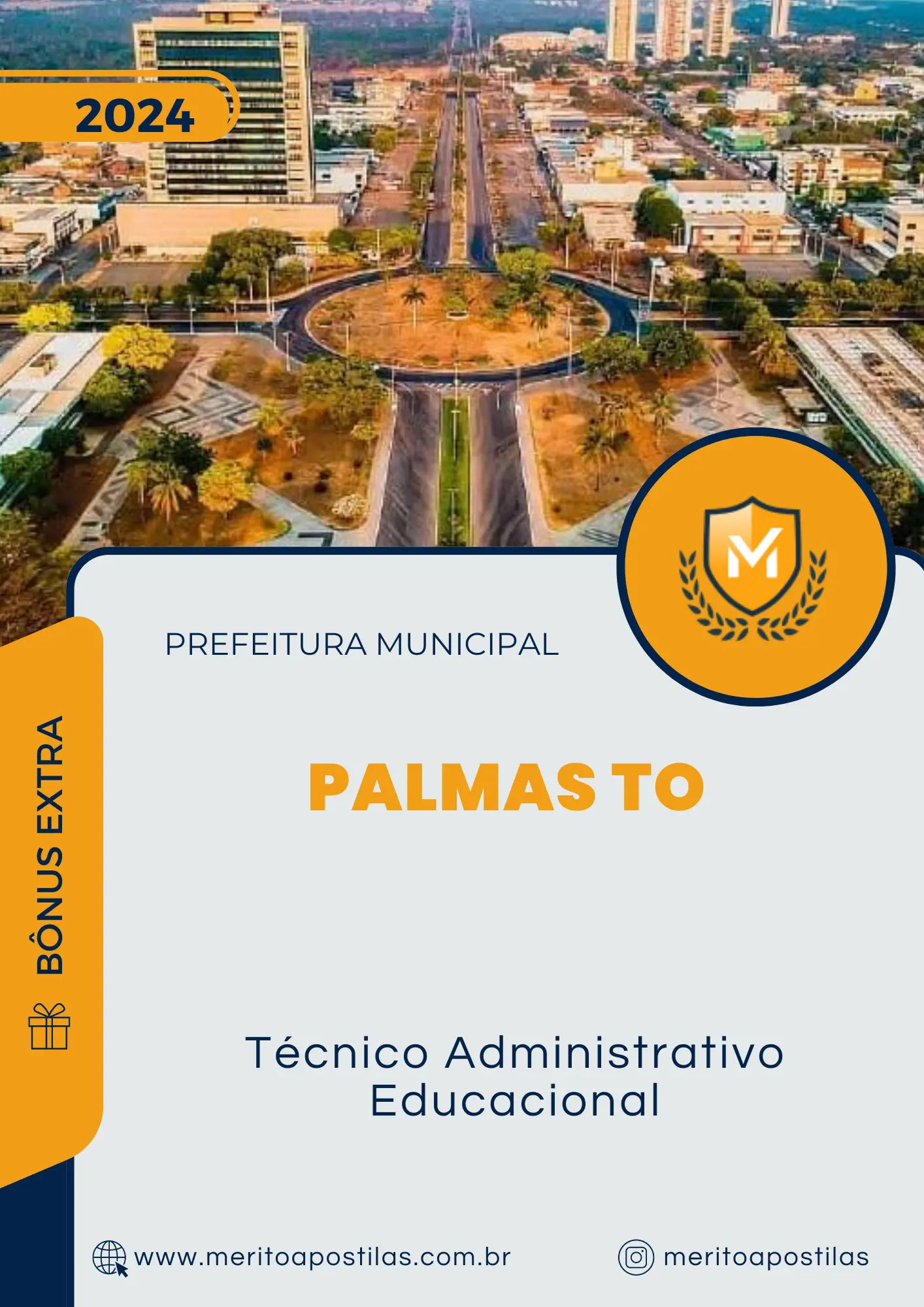 Apostila Técnico Administrativo Educacional Prefeitura de Palmas TO 2024
