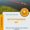 Apostila Técnico De Desenvolvimento Infantil Prefeitura de Alto Paraguai MT 2024