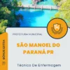 Apostila Técnico De Enfermagem Prefeitura de São Manoel do Paraná PR