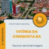 Apostila Técnico de Enfermagem Prefeitura de Vitória da Conquista BA 2024