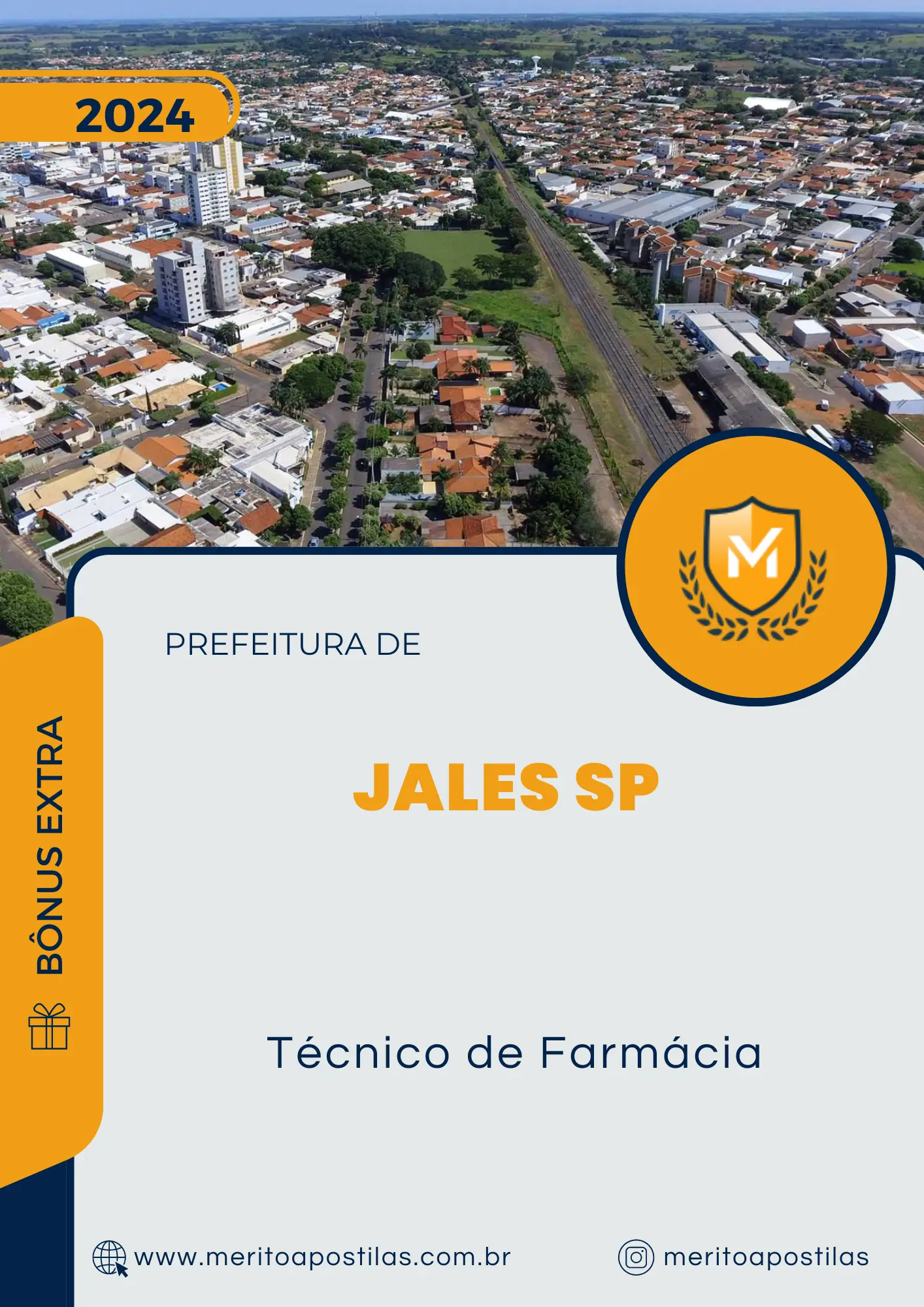 Apostila Técnico de Farmácia Prefeitura de Jales SP 2024