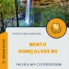 Apostila Técnico em Contabilidade Prefeitura de Bento Gonçalves RS 2024