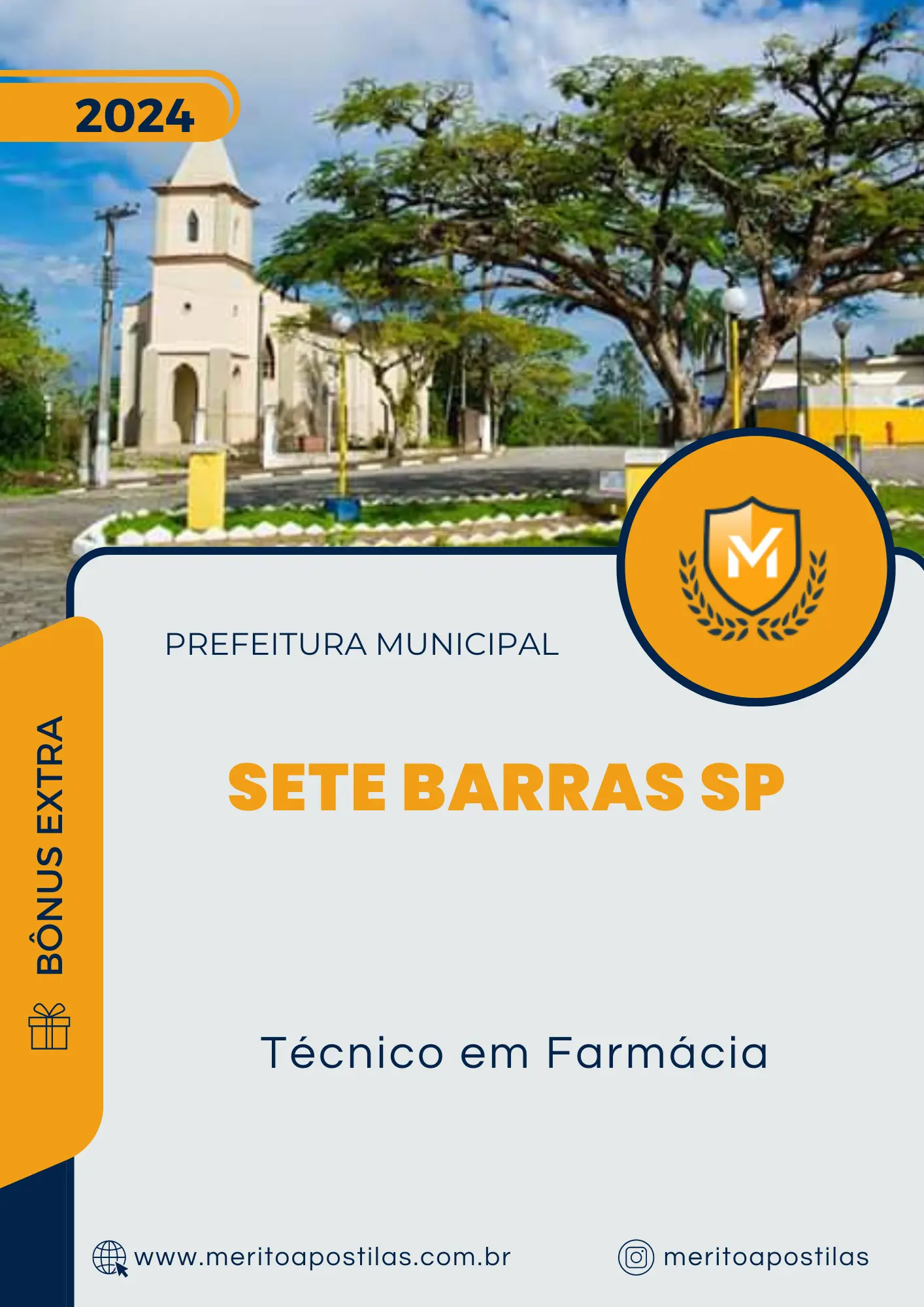 Apostila Técnico em Farmácia Prefeitura de Sete Barras SP 2024