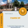 Apostila Tratorista Operador De Equipamento Prefeitura de Parisi SP 2024