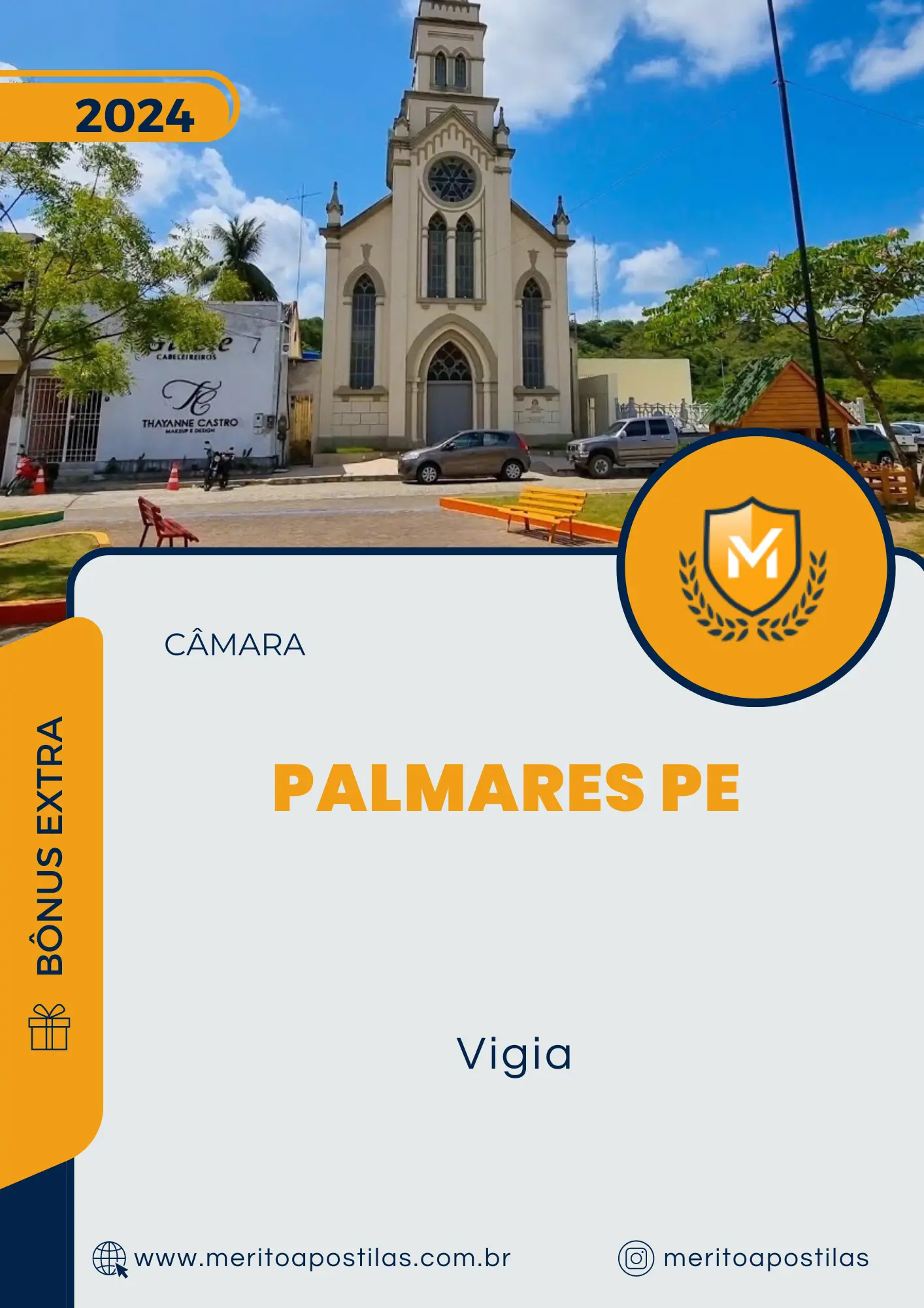 Apostila Vigia Câmara de Palmares PE 2024