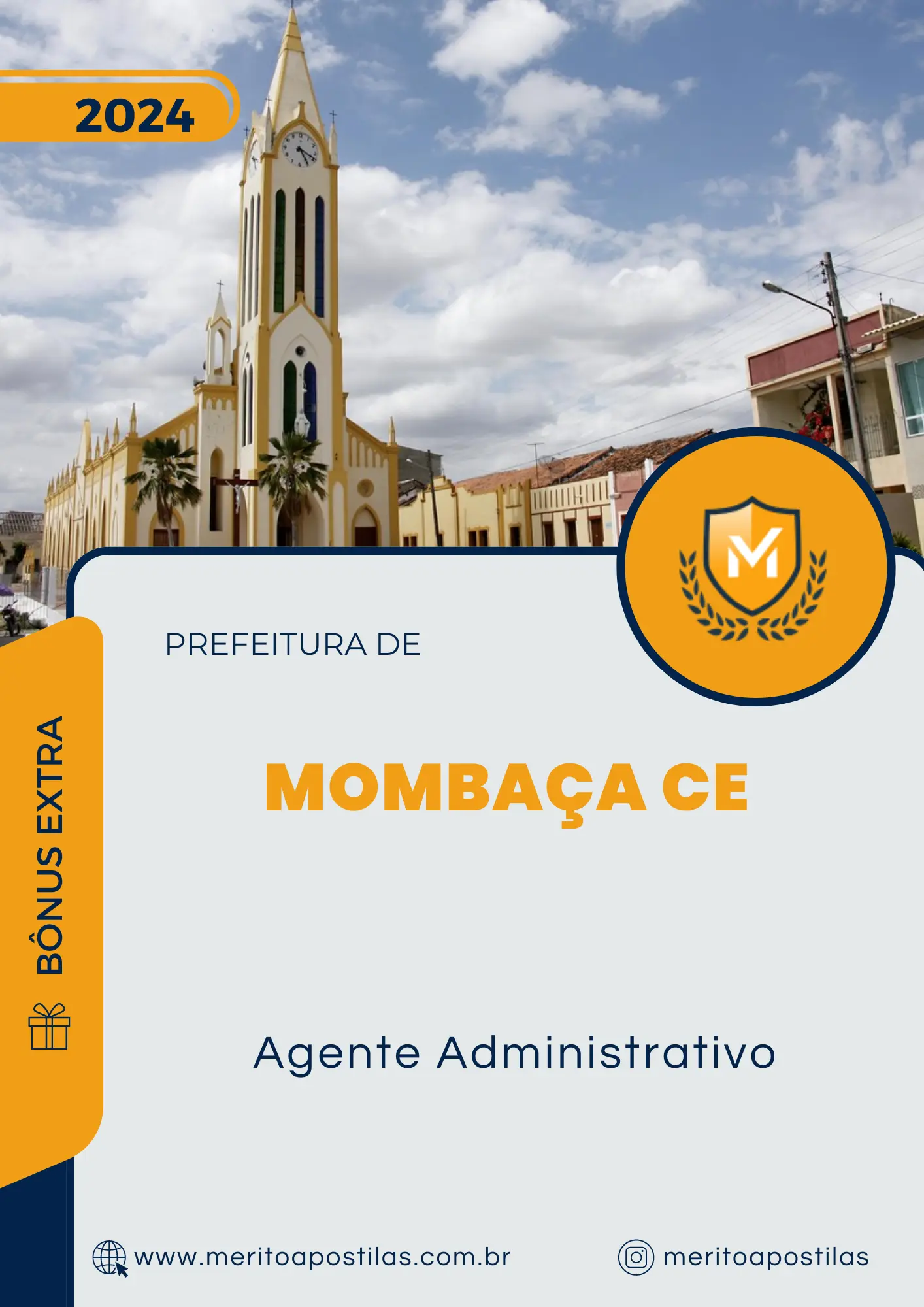 Apostila Agente Administrativo Prefeitura de Mombaça CE 2024