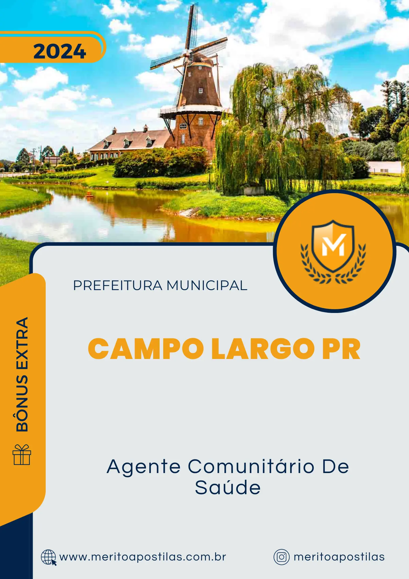 Apostila Agente Comunitário De Saúde Prefeitura de Campo Largo PR 2024