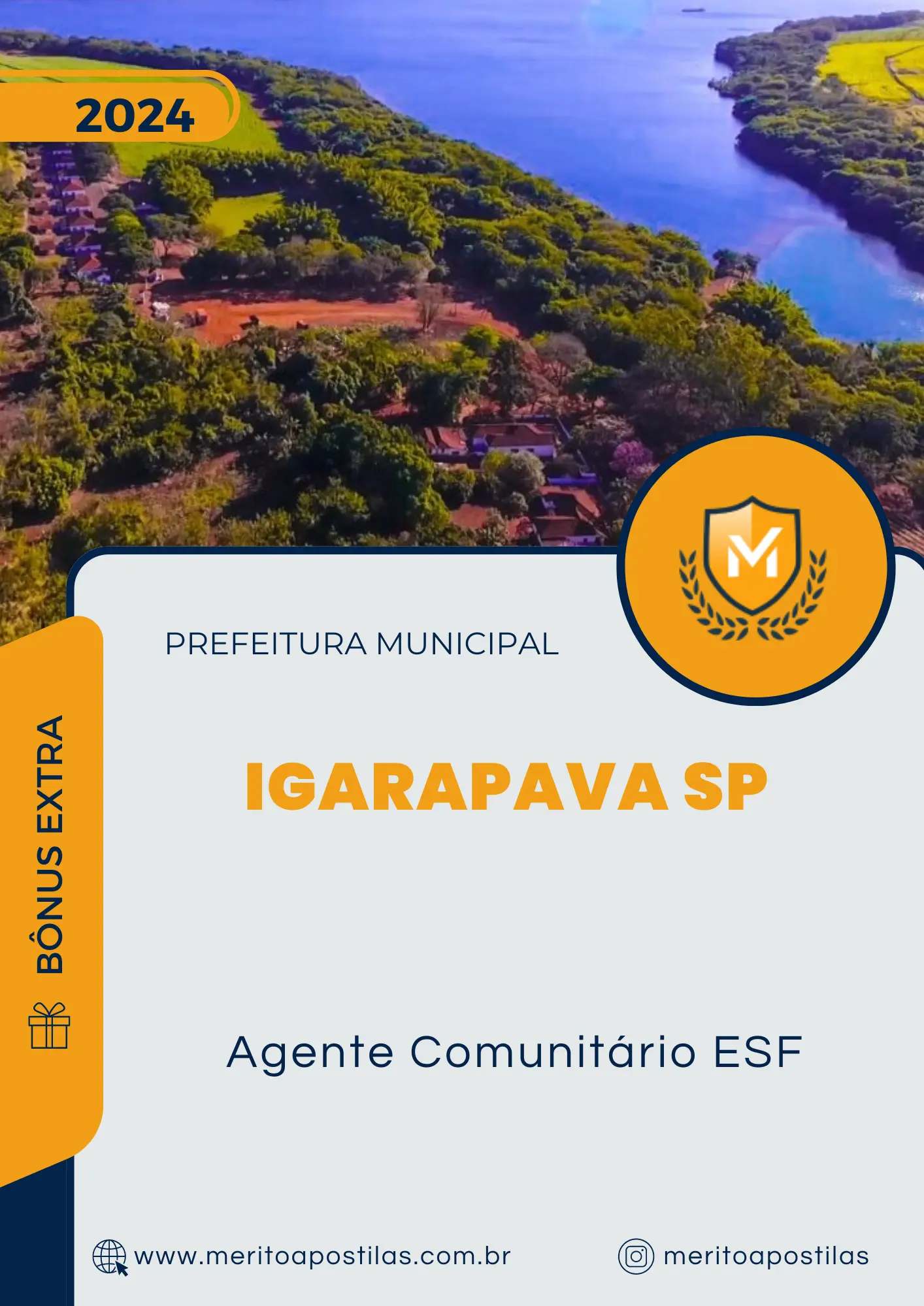 Apostila Agente Comunitário ESF Prefeitura Igarapava SP 2024