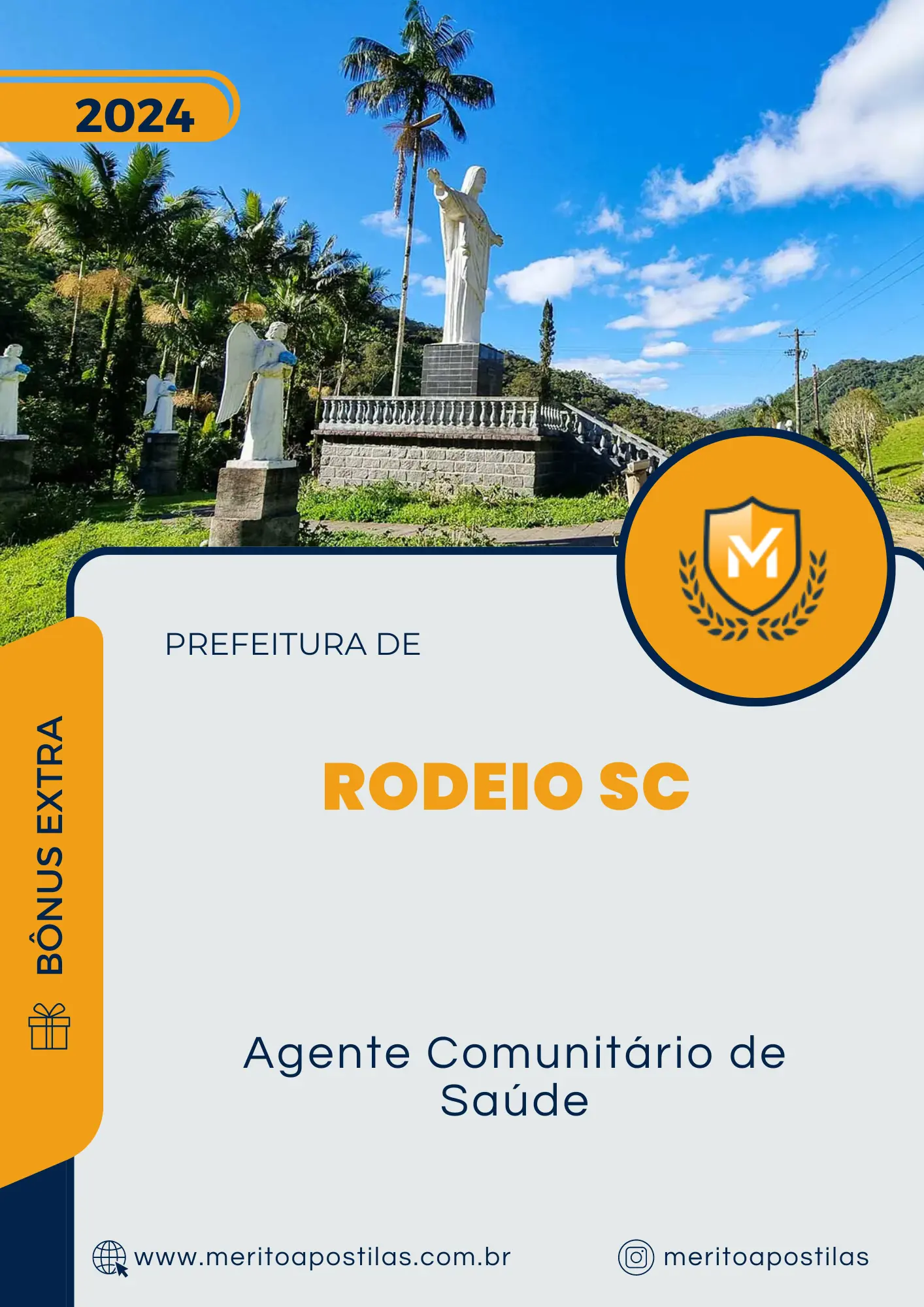 Apostila Agente Comunitário de Saúde Prefeitura de Rodeio SC 2024