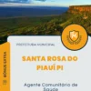 Apostila Agente Comunitário de Saúde Prefeitura de Santa Rosa do Piauí PI 2024