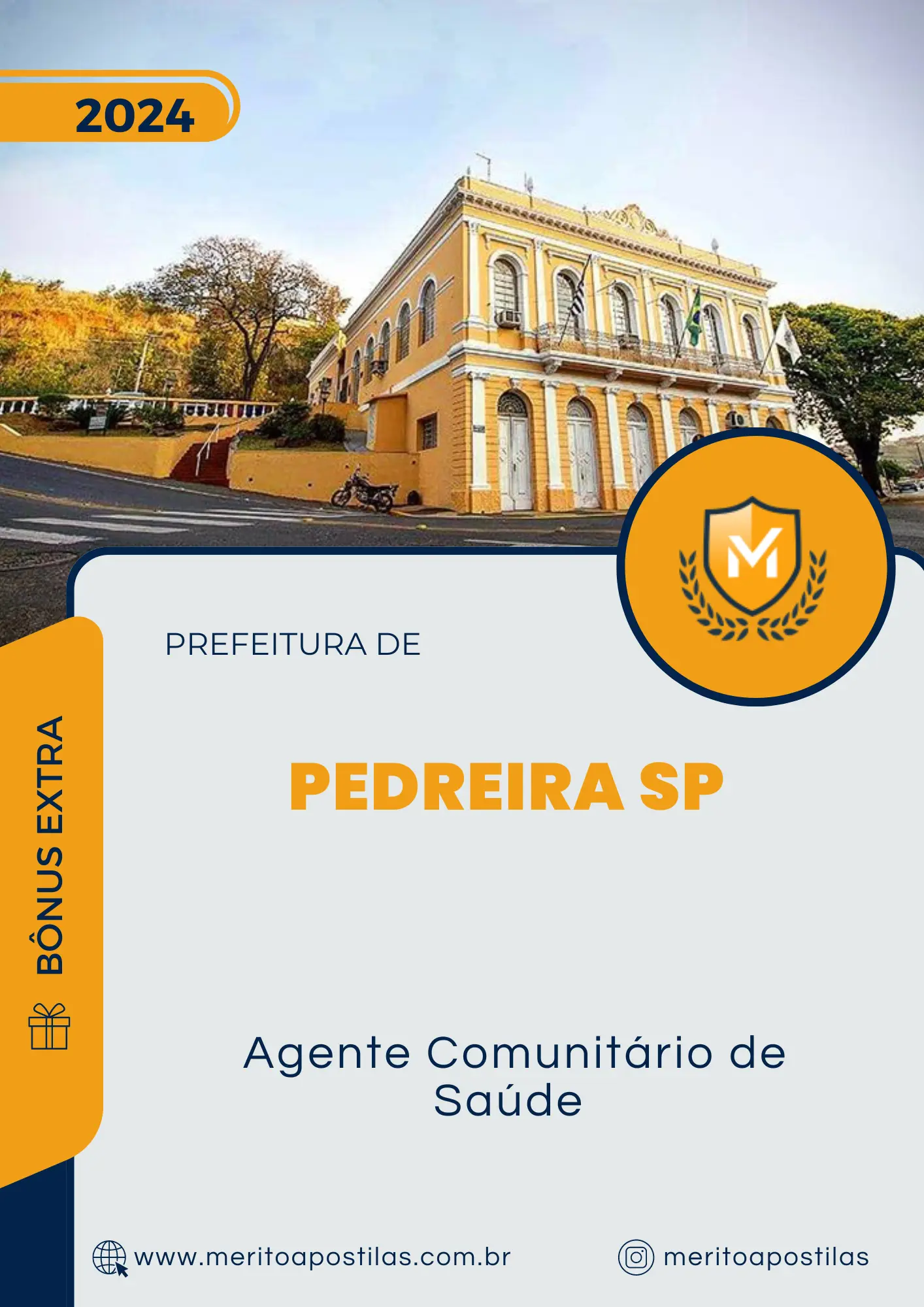 Apostila Agente Comunitário de Saúde Prefeitura de Pedreira SP 2024
