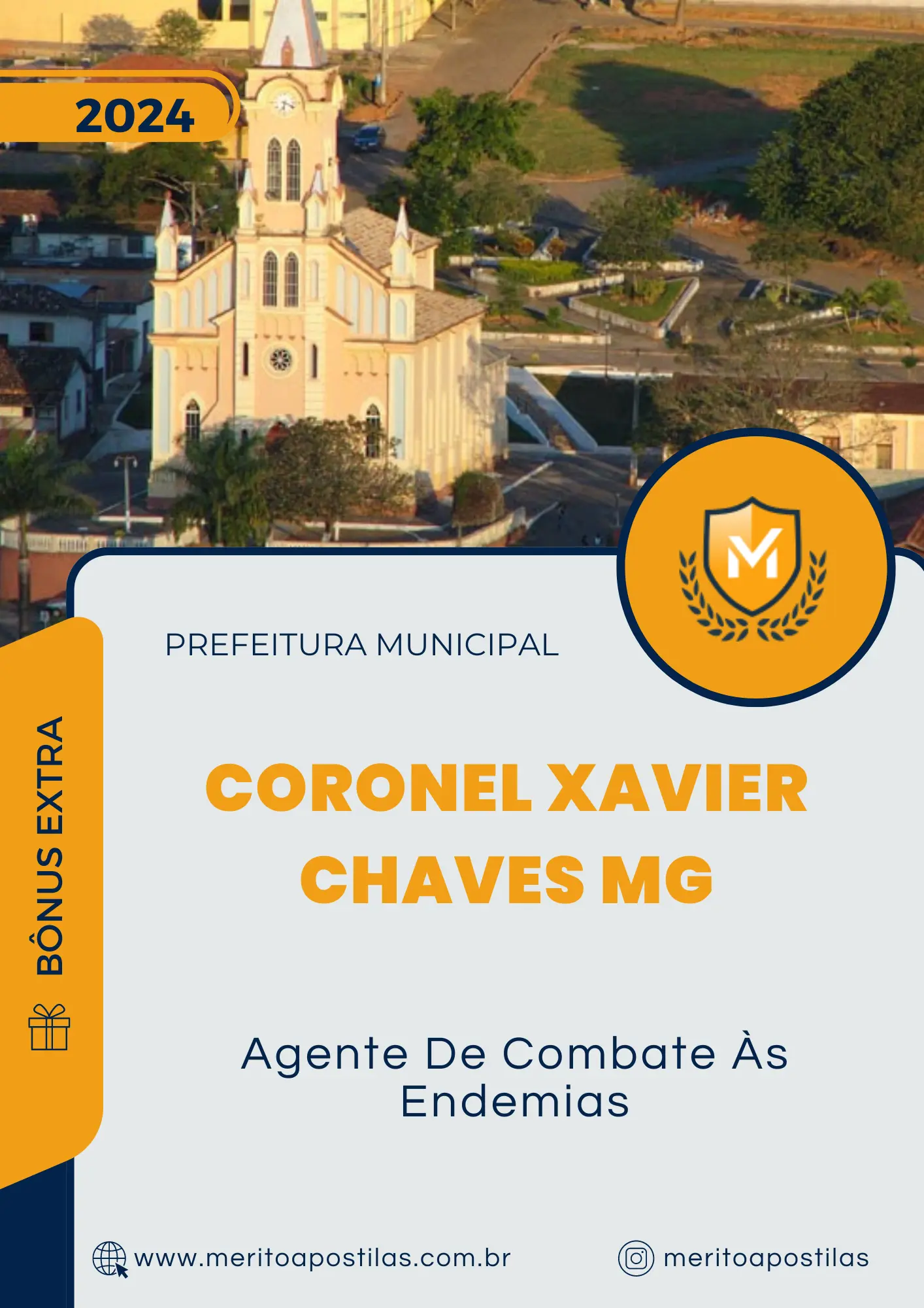 Apostila Agente De Combate Às Endemias Prefeitura de Coronel Xavier Chaves MG 2024