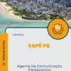 Apostila Agente De Comunicação Parlamentar Câmara de Sapé PB 2024