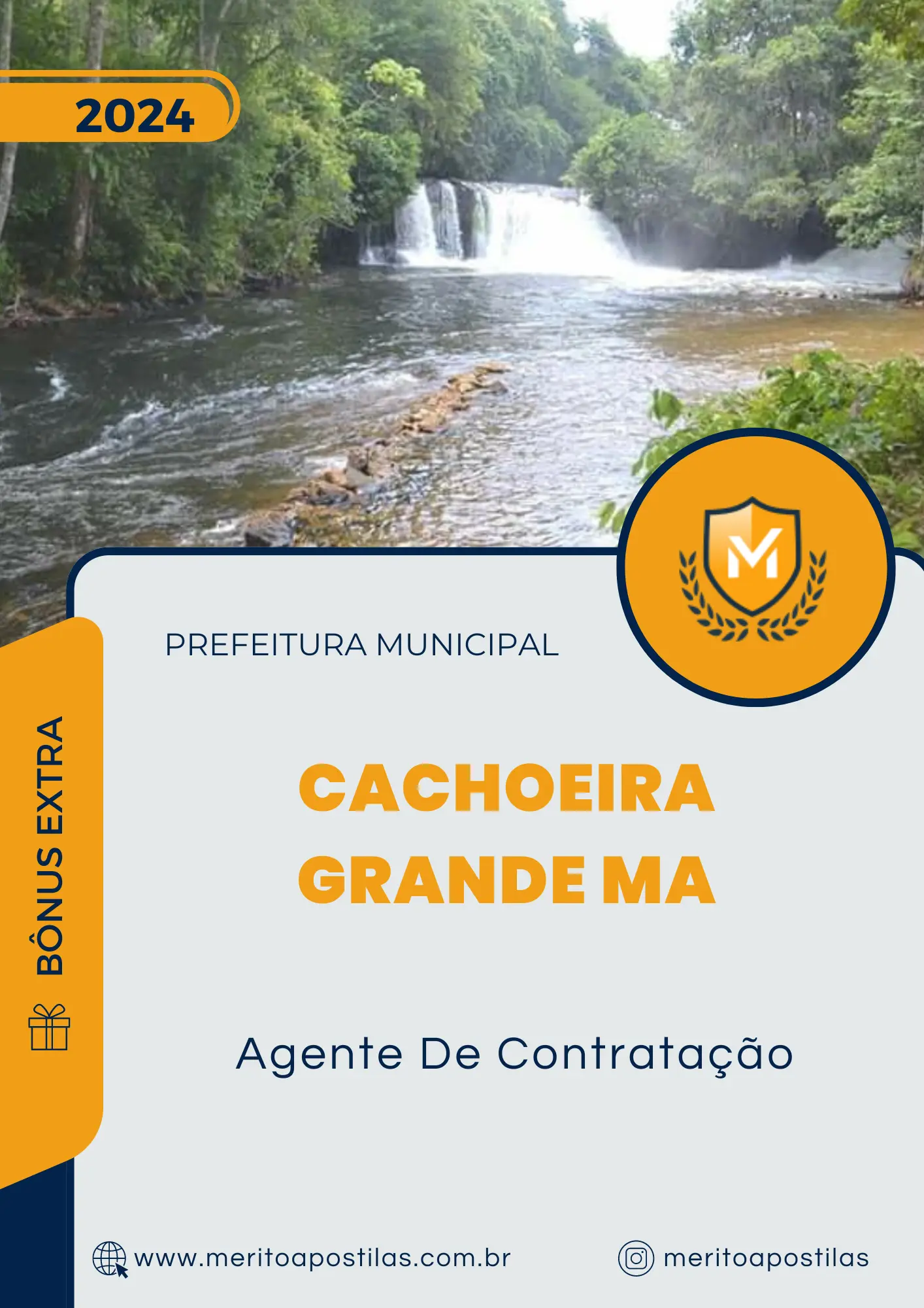 Apostila Agente De Contratação Prefeitura de Cachoeira Grande MA 2024