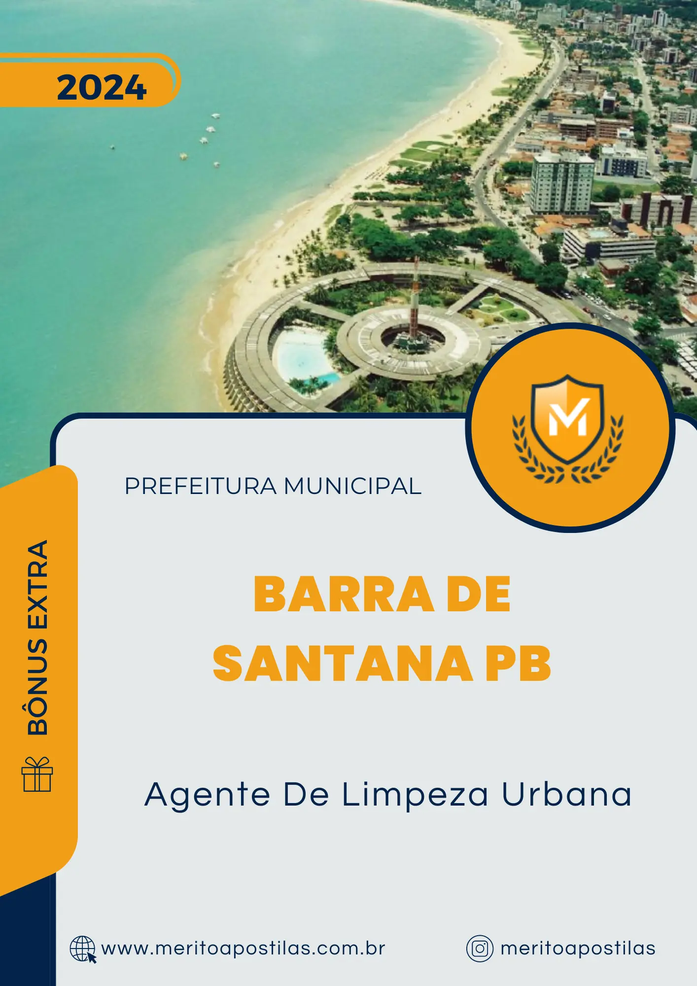 Apostila Agente De Limpeza Urbana Prefeitura de Barra de Santana PB 2024