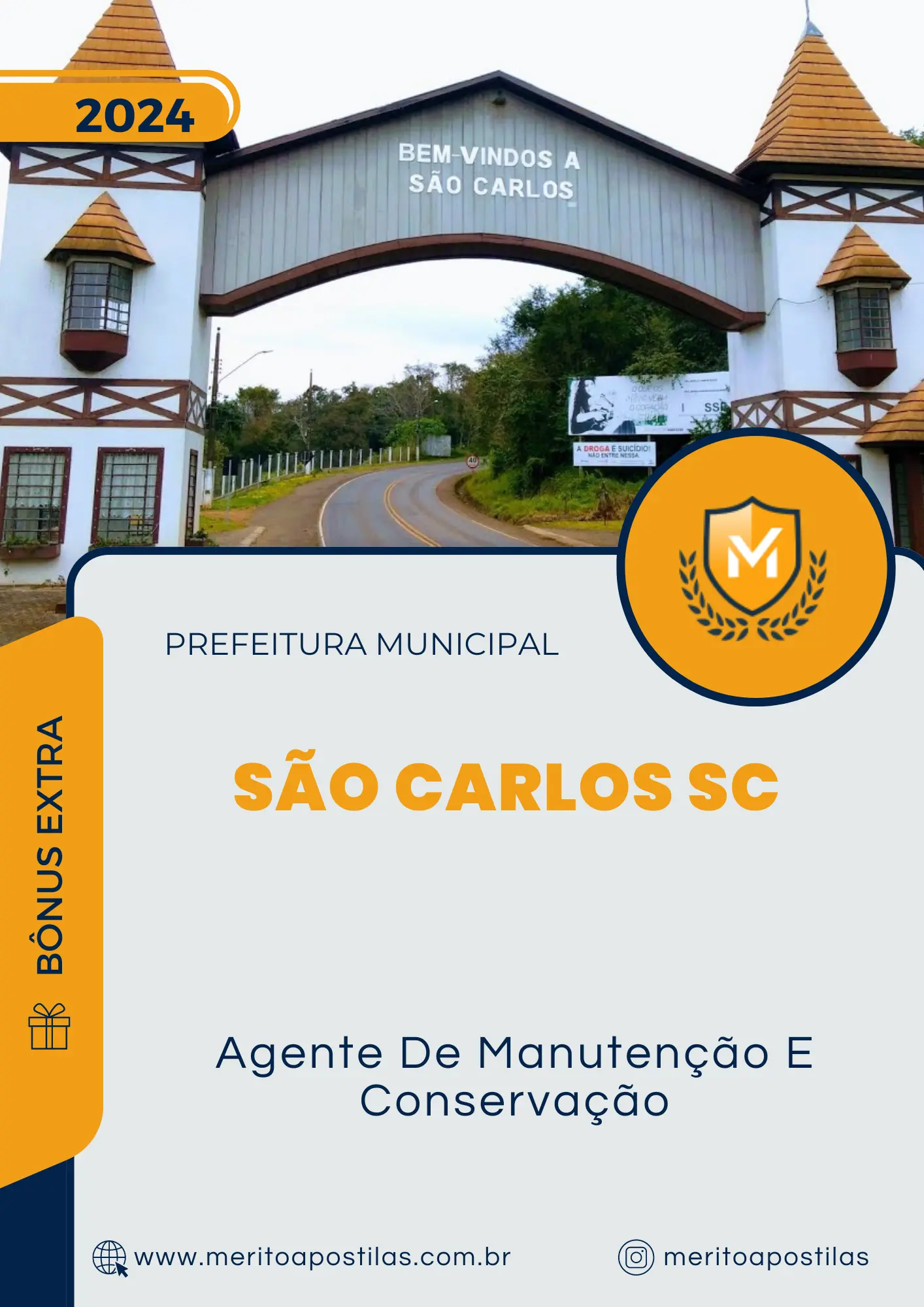 Apostila Agente De Manutenção E Conservação Prefeitura de São Carlos SC 2024