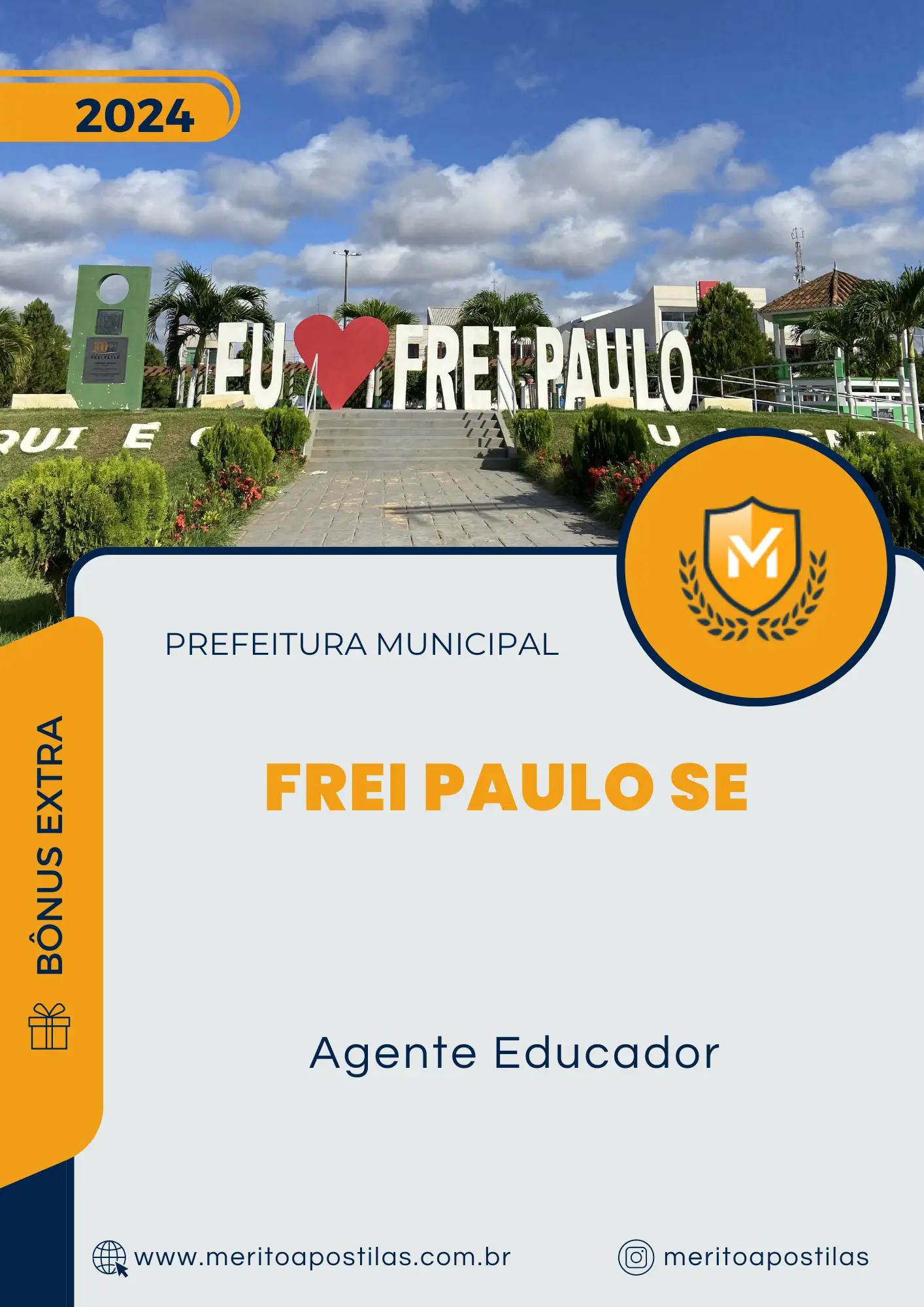 Apostila Agente Educador Prefeitura de Frei Paulo SE 2024