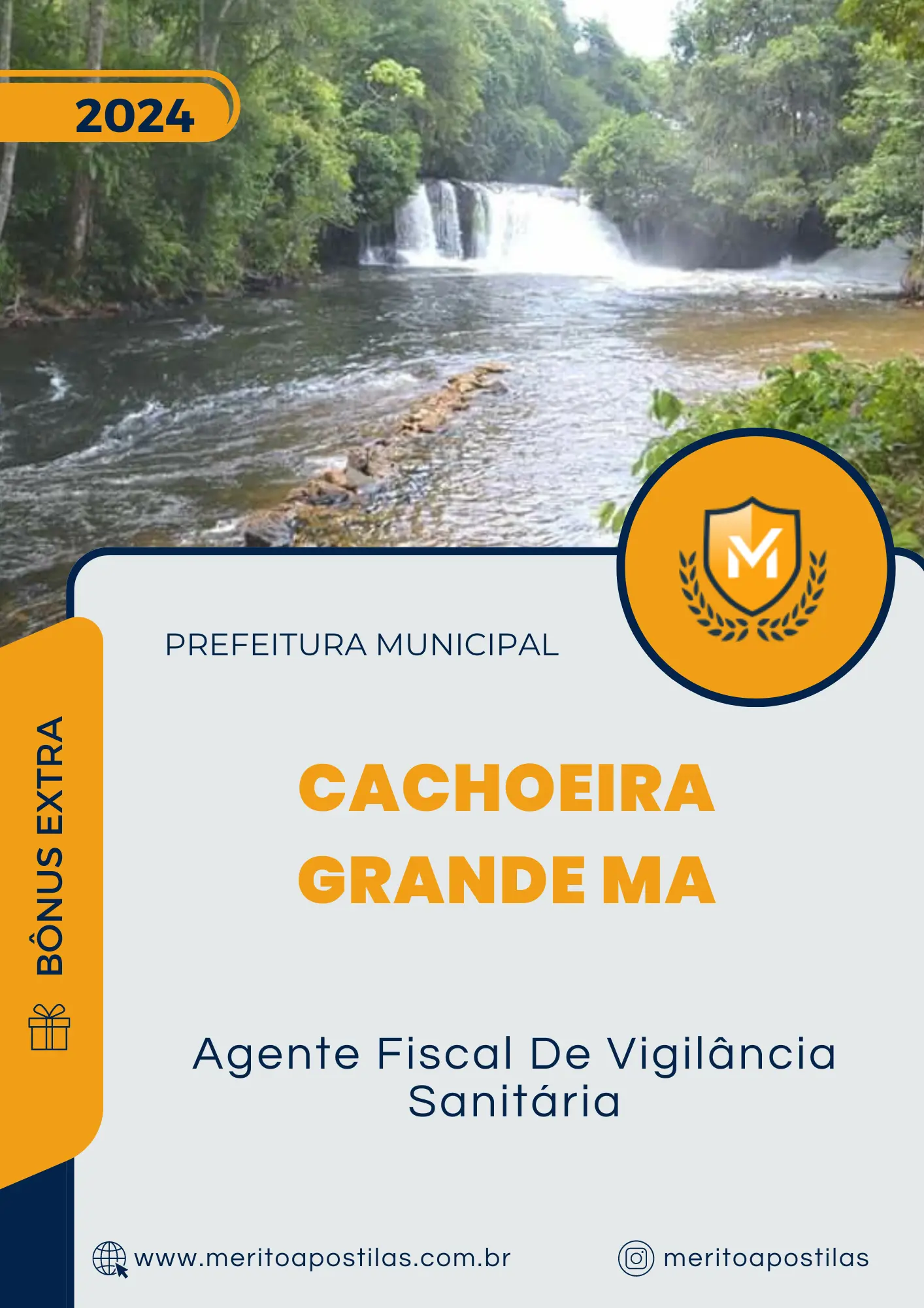 Apostila Agente Fiscal De Vigilância Sanitária Prefeitura de Cachoeira Grande MA 2024