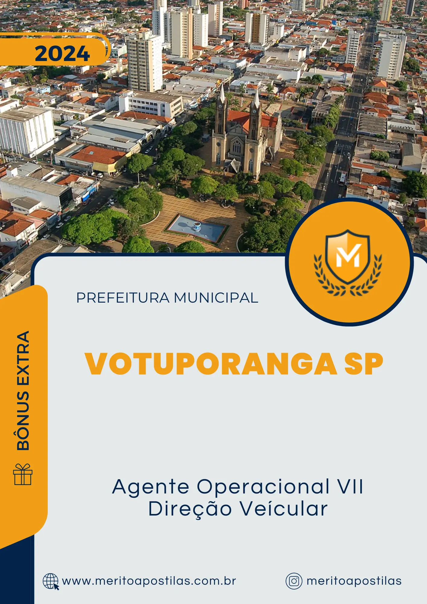 Apostila Agente Operacional VII Direção Veícular Prefeitura de Votuporanga SP 2024