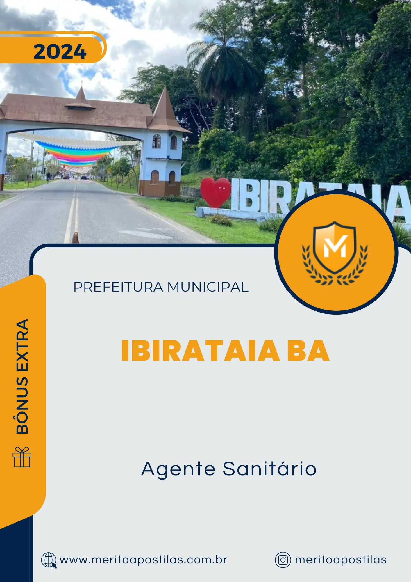 Apostila Agente Sanitário Prefeitura de Ibirataia BA 2024