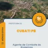 Apostila Agente de Combate às Endemias Prefeitura de Cubati PB 2024