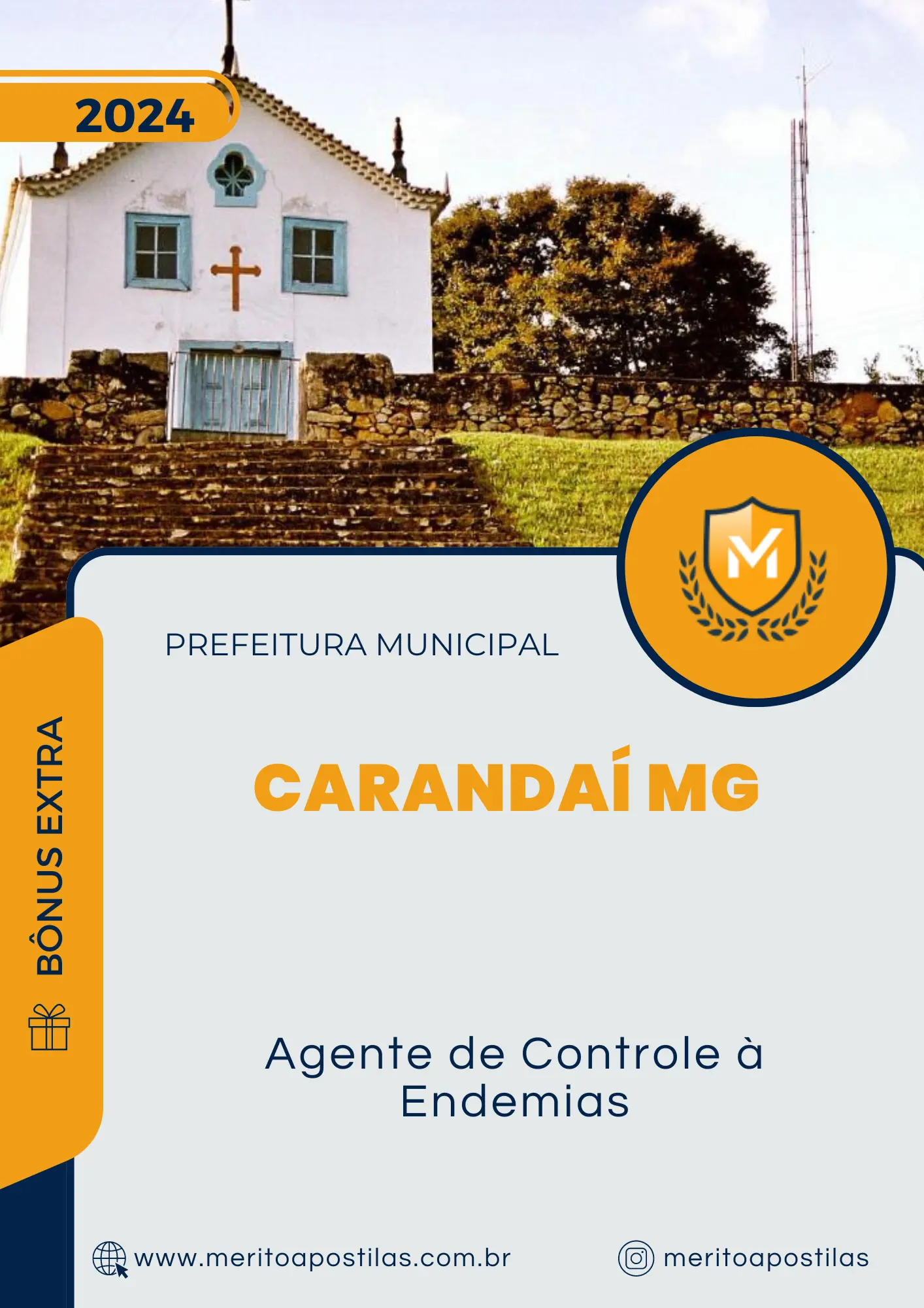 Apostila Agente de Controle à Endemias Prefeitura de Carandaí MG 2024