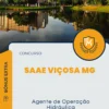 Apostila Agente de Operação Hidráulica Concurso SAAE Viçosa MG 2024