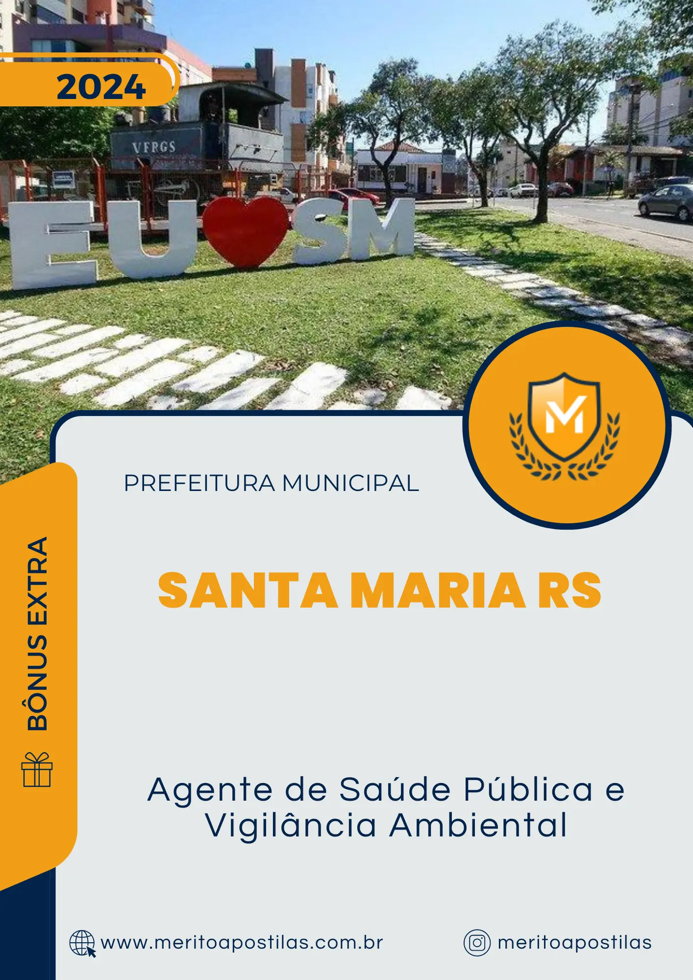 Apostila Agente de Saúde Pública e Vigilância Ambiental Prefeitura de Santa Maria RS 2024