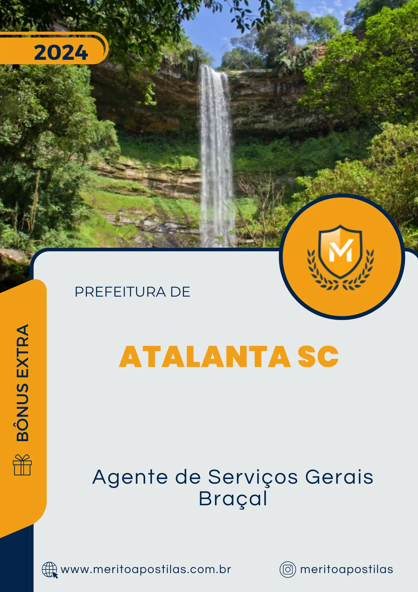 Apostila Agente de Serviços Gerais Braçal Prefeitura de Atalanta SC 2024