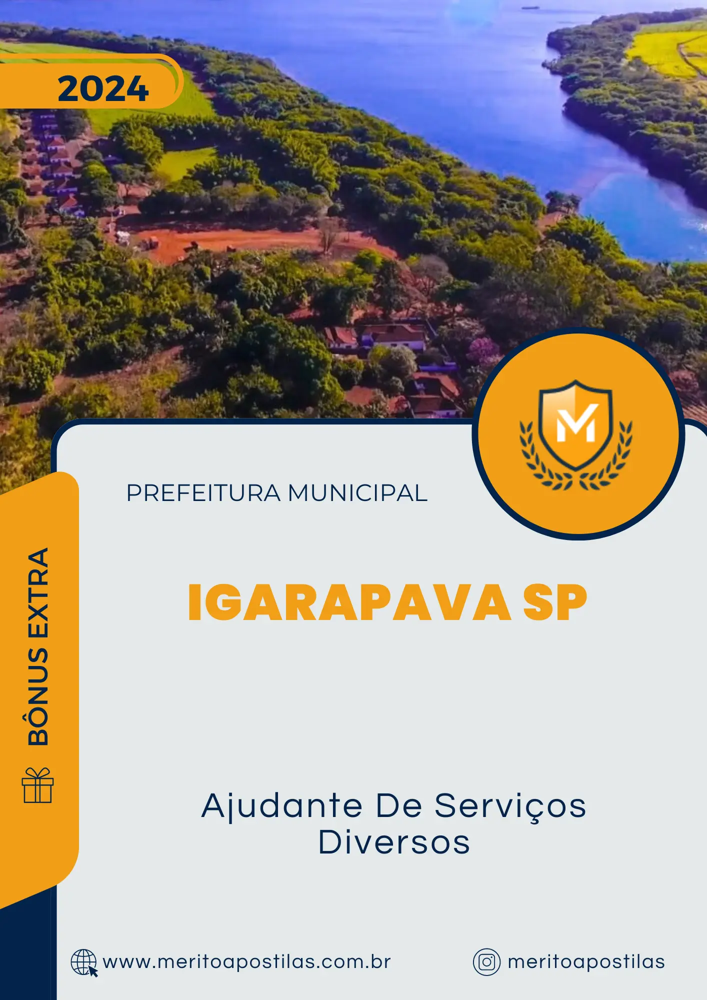 Apostila Ajudante De Serviços Diversos Prefeitura Igarapava SP 2024