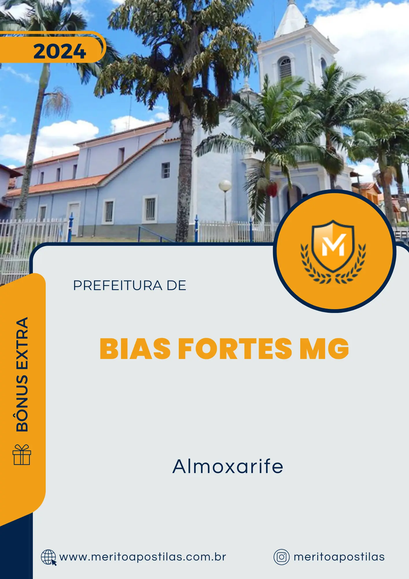 Apostila Almoxarife Prefeitura de Bias Fortes MG 2024