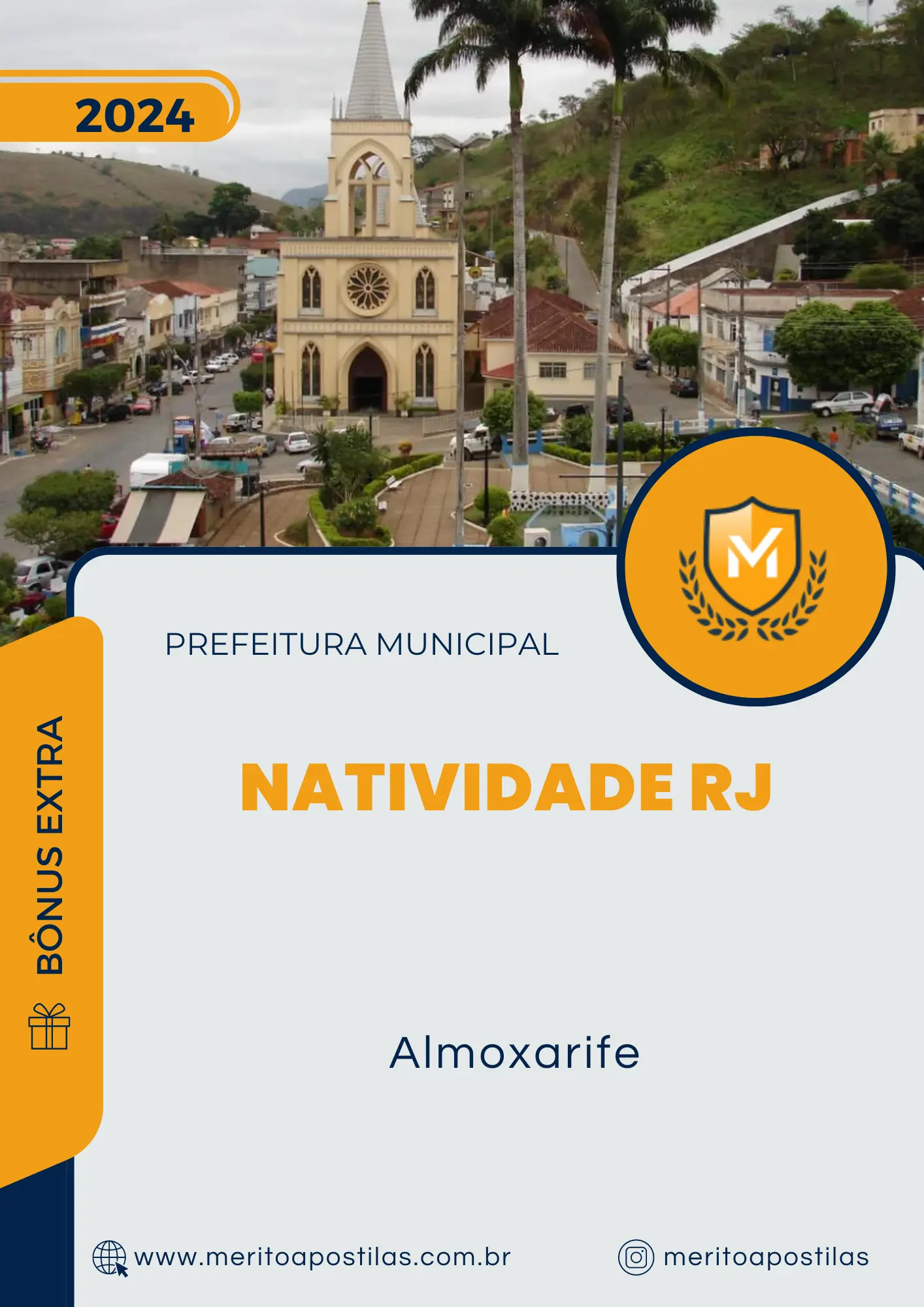 Apostila Almoxarife Prefeitura Natividade RJ 2024