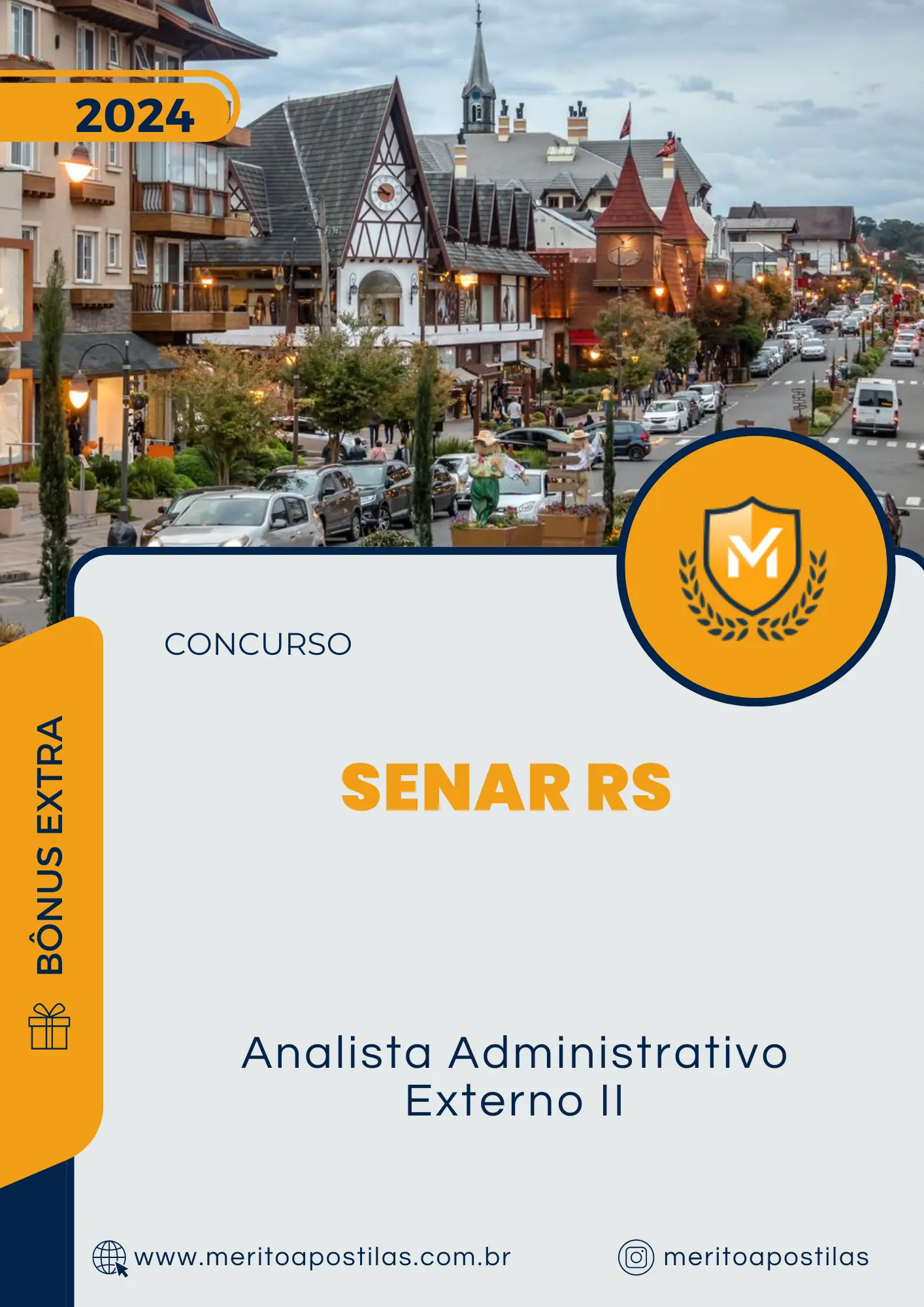 Apostila Analista Administrativo Externo II Concurso SENAR RS 2024