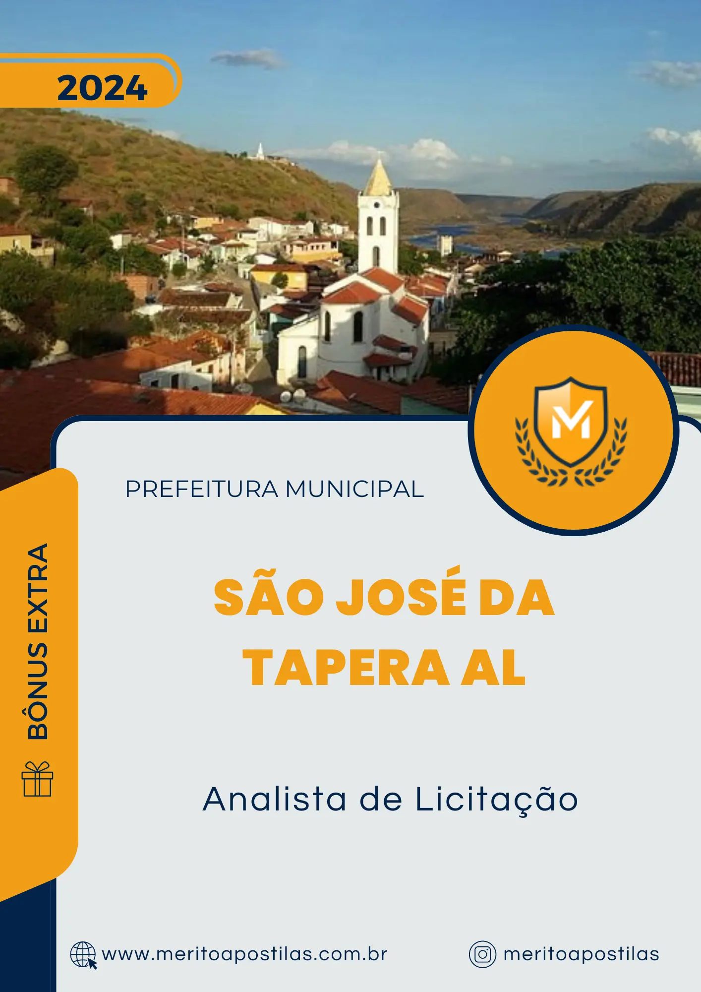 Apostila Analista de Licitação Prefeitura de São José da Tapera AL 2024