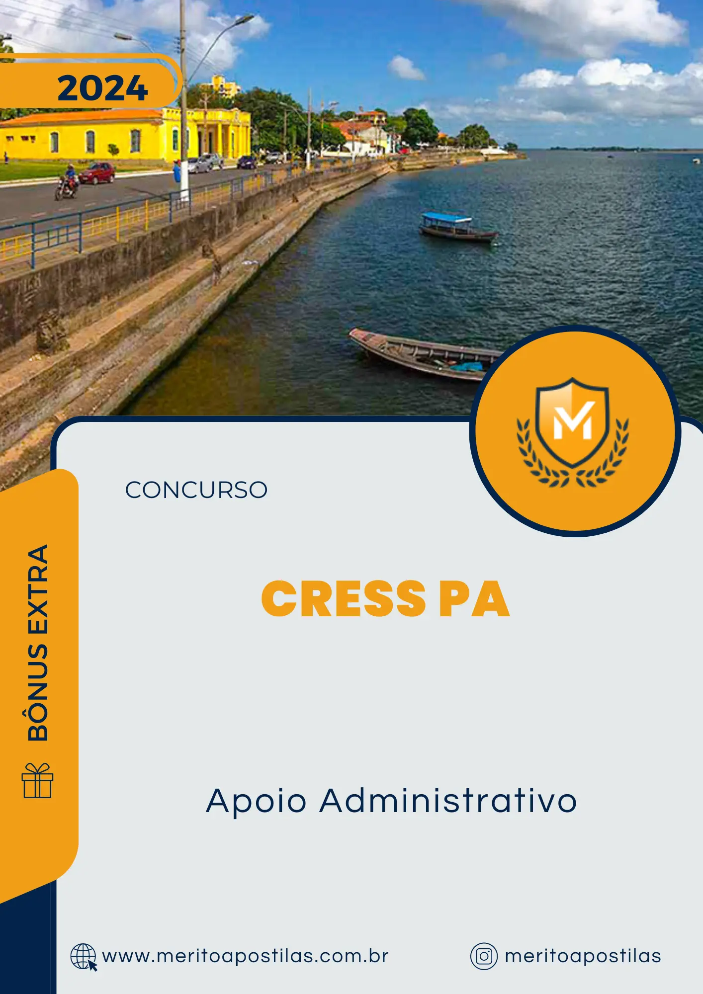 Apostila Apoio Administrativo Concurso CRESS PA 2024