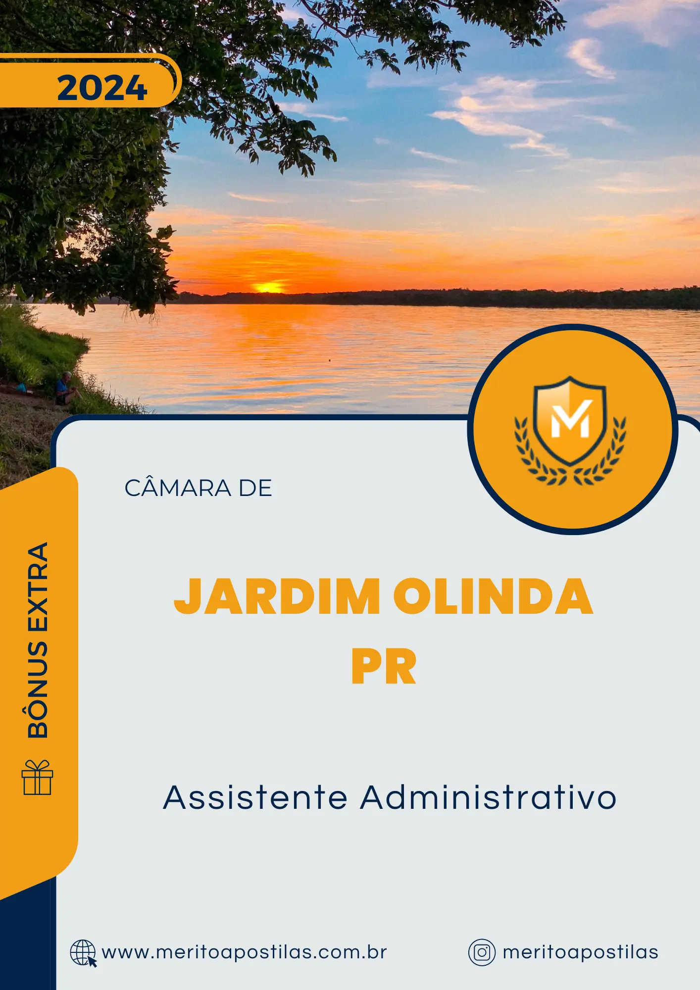 Apostila Assistente Administrativo Câmara de Jardim Olinda PR 2024