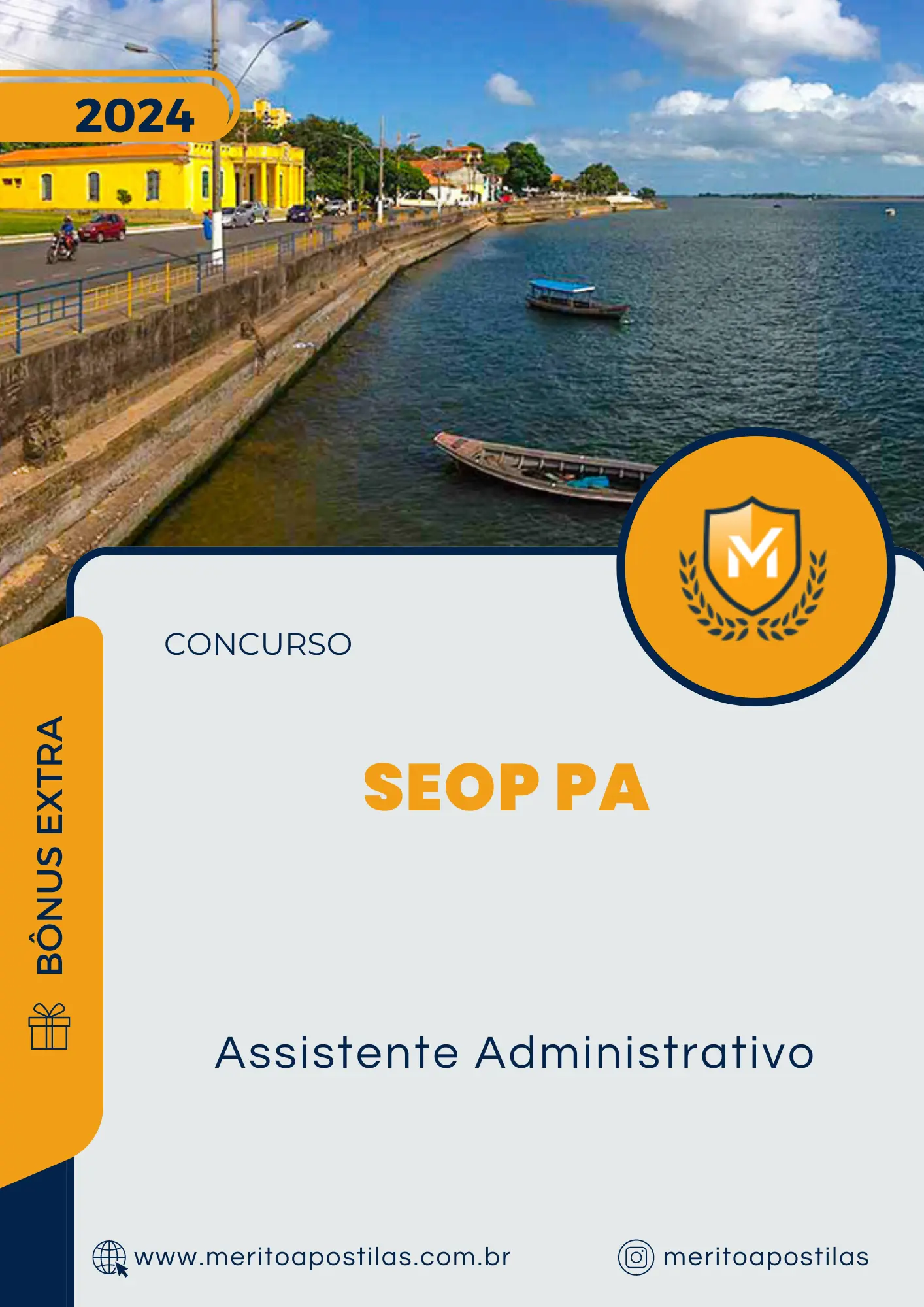 Apostila Assistente Administrativo Concurso SEOP PA 2024