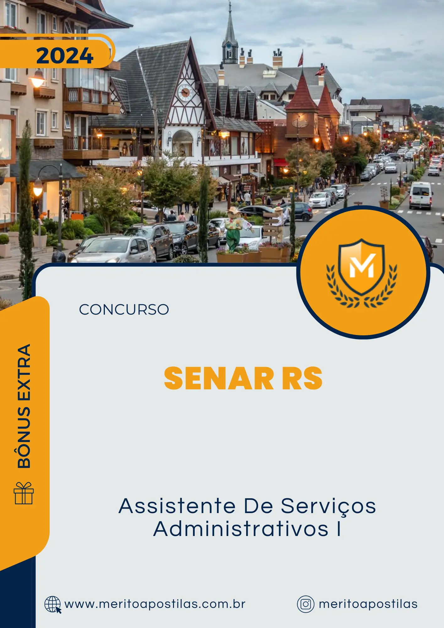 Apostila Assistente De Serviços Administrativos I Concurso SENAR RS 2024