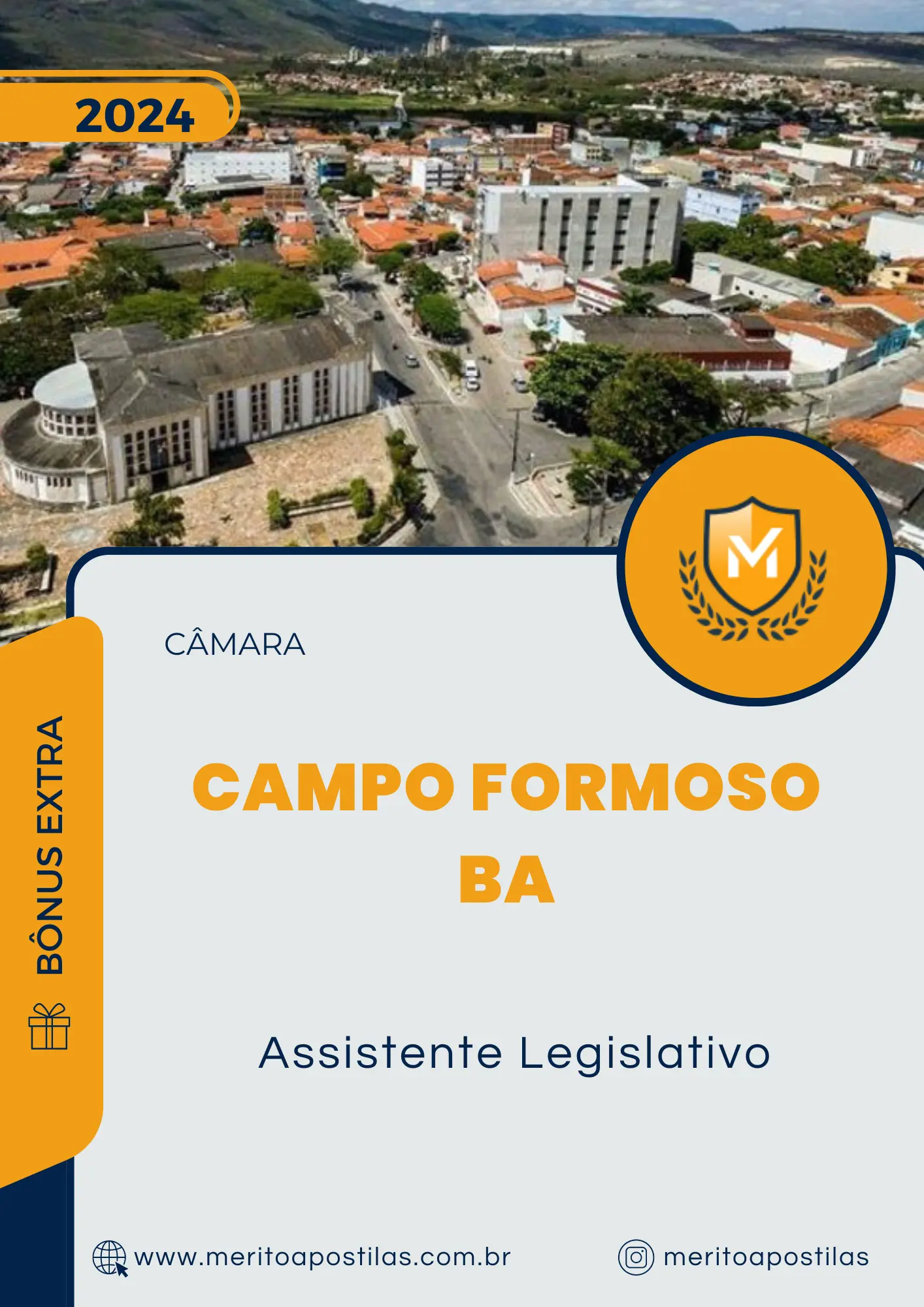 Apostila Assistente Legislativo Câmara de Campo Formoso BA 2024