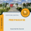 Apostila Assistente Social Prefeitura de Frei Paulo SE 2024