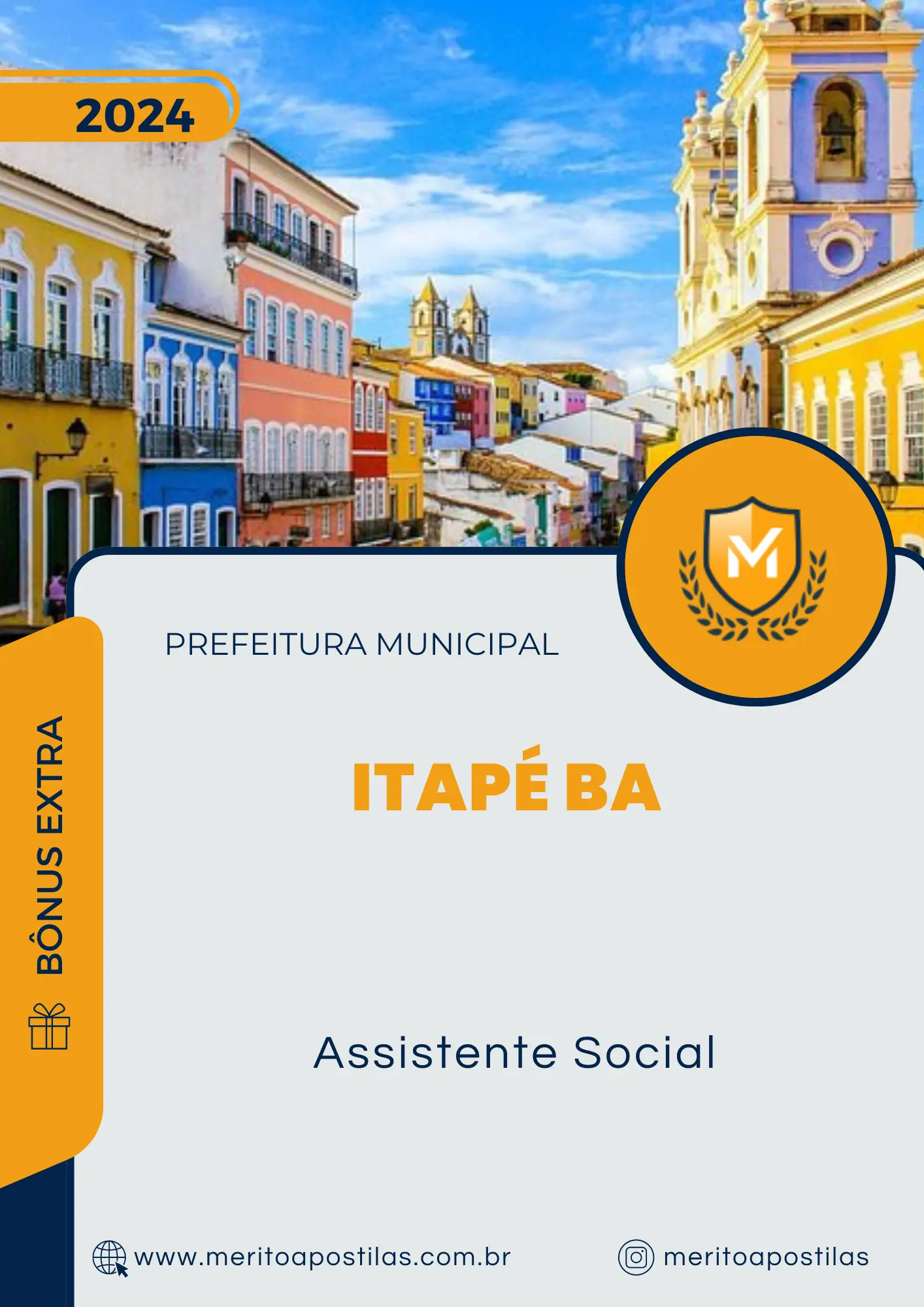 Apostila Assistente Social Prefeitura de Itapé BA 2024