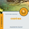 Apostila Assistente Social Prefeitura de Codó MA 2024